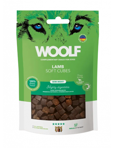 Woolf Earth Soft cubes Lamb 100g