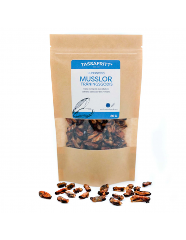 Tassafritt Musslor 80g