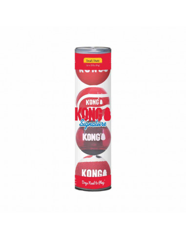 Kong Signature Balls 4-pack Small Mix...