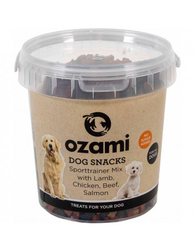 Ozami dog snacks sporttrainer mix 500g