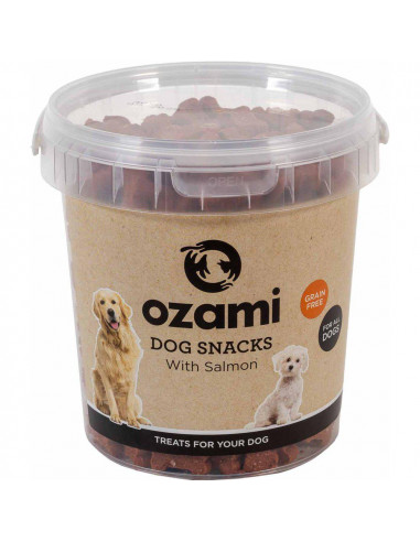 Ozami dog snacks with salmon 500g